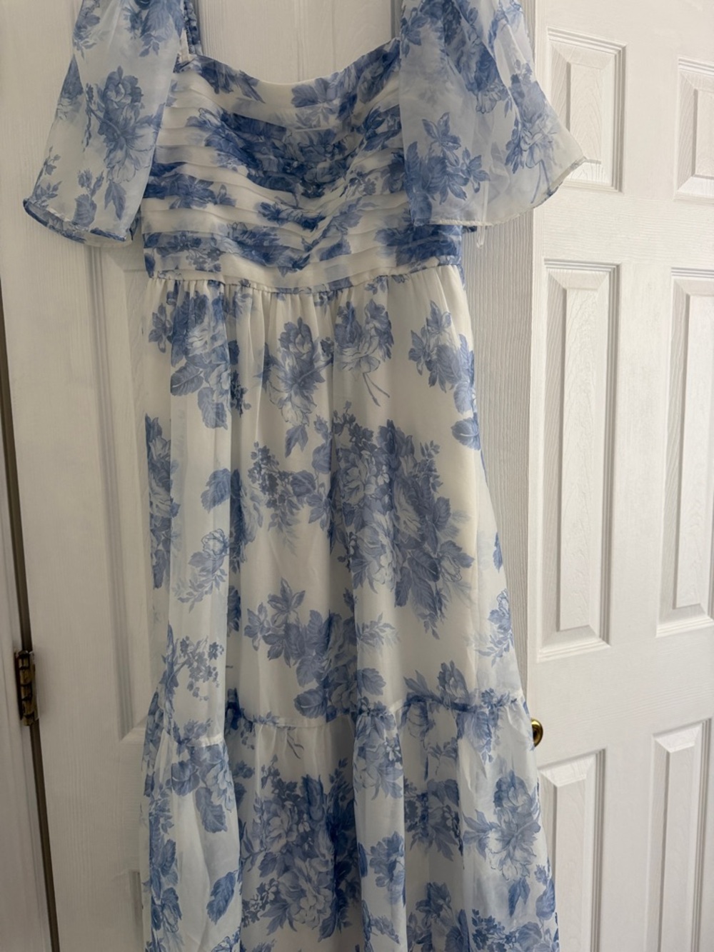 Abercrombie & Fitch Blue Floral Dress